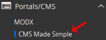 How to Install CMS Made Simple via Softaculous in cPanel? - CMSMadeSimple softaculous