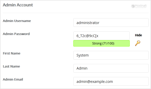 How to Install MovableType via Softaculous in cPanel? - MovableType screen2