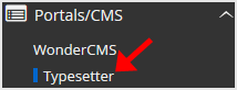 How to Install Typesetter via Softaculous in cPanel? - Typesetter softaculous