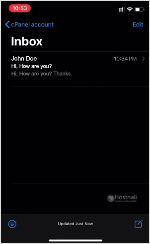 How to check/fetch an email on Apple/iOS? - apple check email cpanel