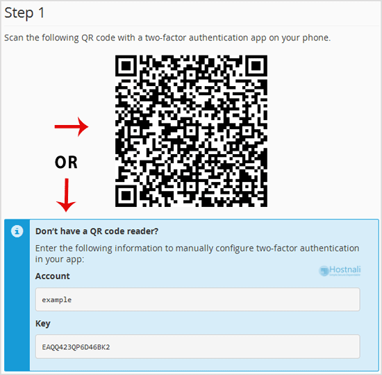 How to Enable the Two-Factor Authentication on Your cPanel Account? - cpanel two factor authentication pic