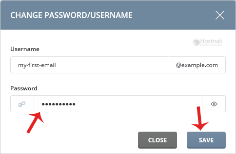 How to change the password of your email account in DirectAdmin? - da emailacct passfrm