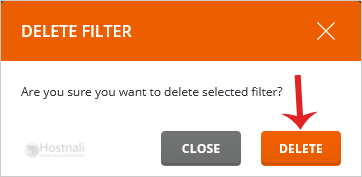 How to remove email spam filters from DirectAdmin? - da filterremove confirmation