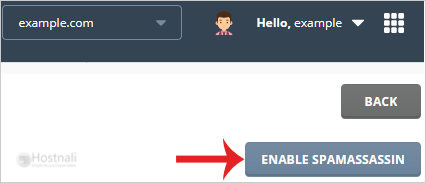 How to enable Apache SpamAssassin in DirectAdmin? - da spamassasin enable