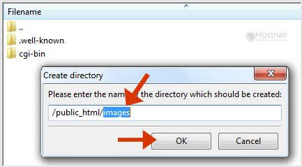 How to Create or Delete a Directory Using the FileZilla FTP Client? - directory name filezilla client create
