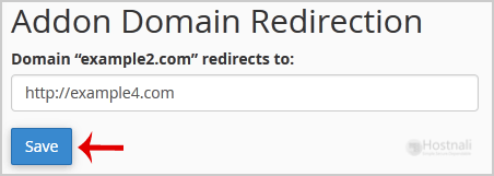 How to Redirect an Add-on Domain? - redirect addon domain