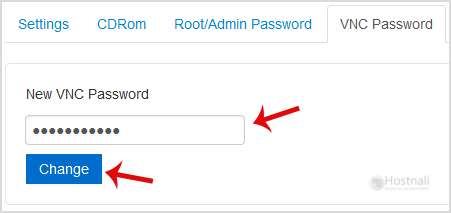 How to Change the VNC Password in SolusVM? - solusvm vnc password change