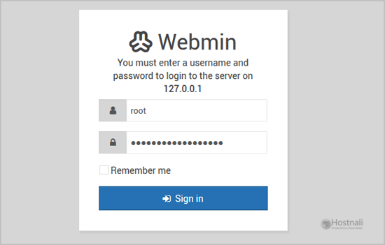 How to Install Webmin on CentOS 7 or CentOS 8? - webmin loginurl
