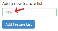 How to create a Feature list in WHM? - whm reseller feature manager add