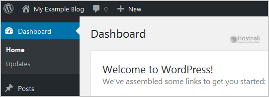 How to access the WordPress admin account? - wordpress admin dashboard