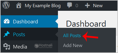 How to remove sample comments, posts on a new WordPress blog? - wp first time all post