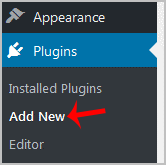 How to Manually Install a Plugin in WordPress? - wp plugin add new menu