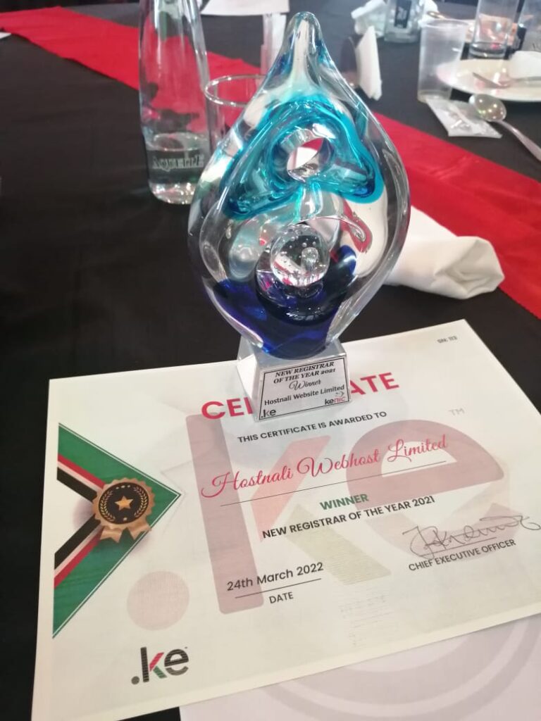 Hostnali registra of the year in kenya