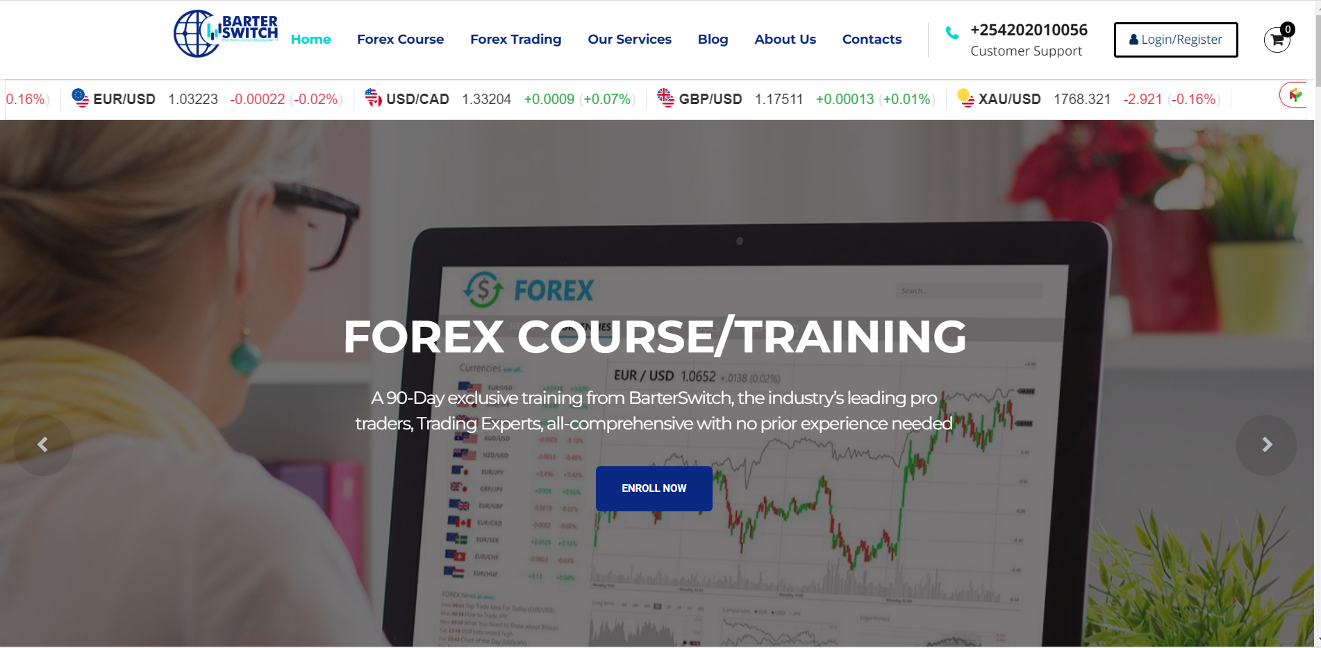 BarterSwitch Forex Website