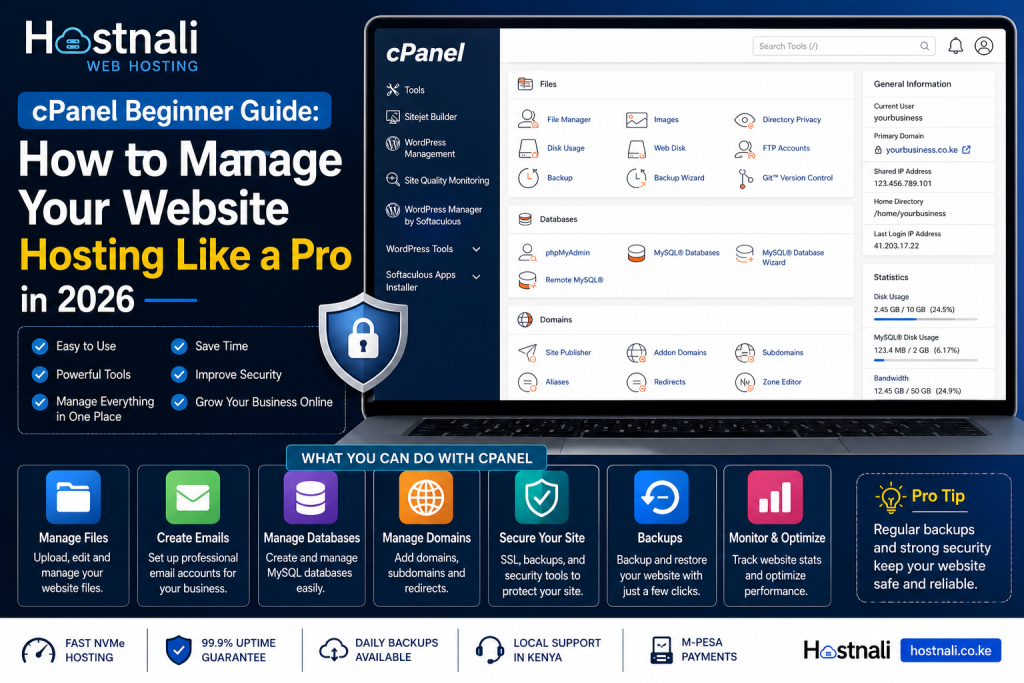 cPanel Beginner Guide: How to Manage Your Website Hosting 1 cPanel Beginner Guide: How to Manage Your Website Hosting