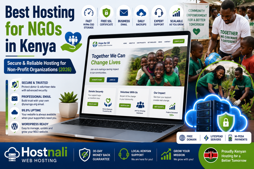 Best Hosting for NGOs in Kenya