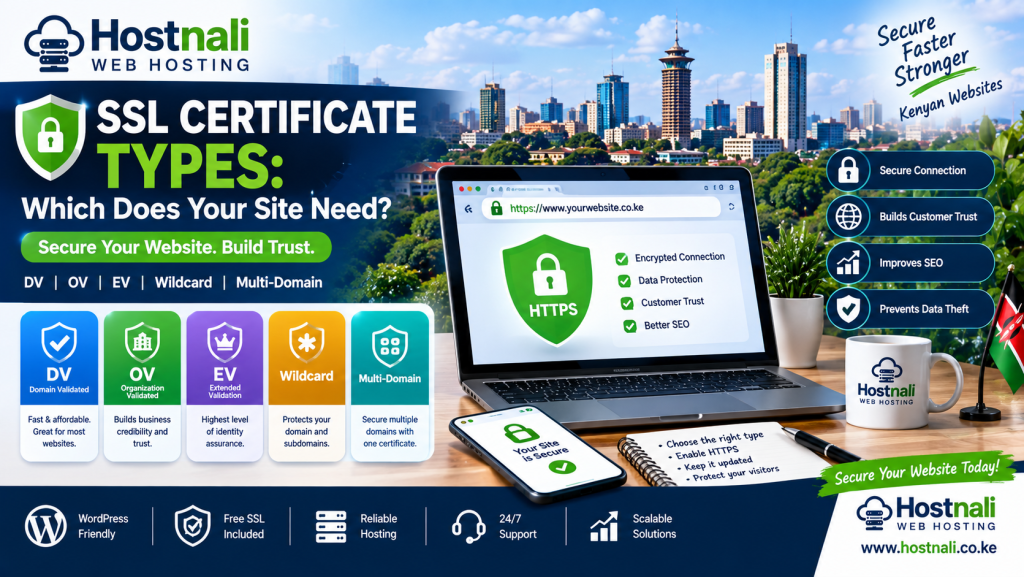 SSL Certificate Types: Which Does Your Site Need?