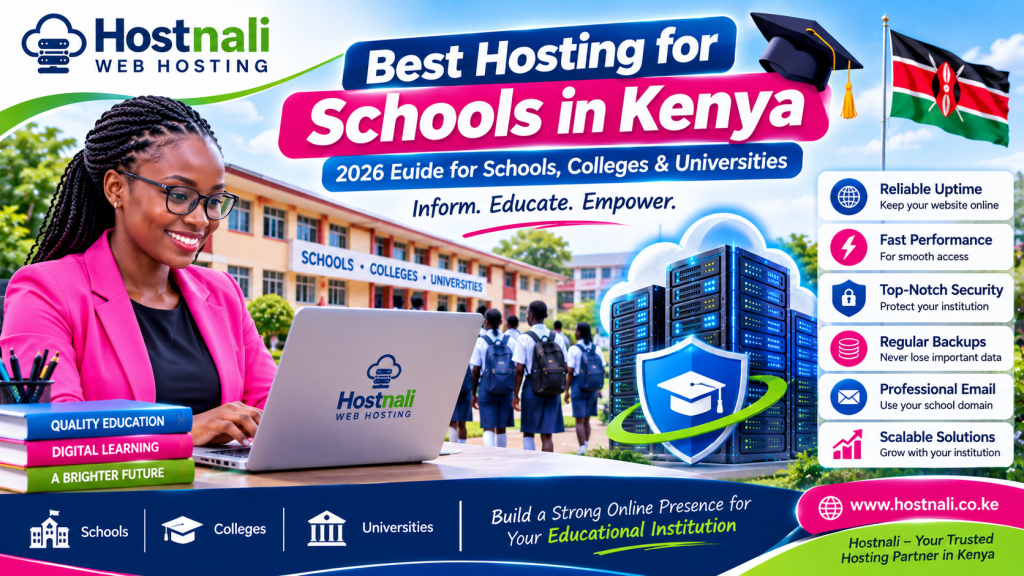 Best web hosting for schools and universities in Kenya 